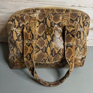 Tory Burch Python Snake Skin Bag - Sample